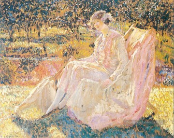  impressionniste - Bronzage Impressionniste femmes Frederick Carl Frieseke